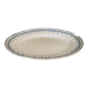 Old oval dish in earthenware by Gien, Byzantium model