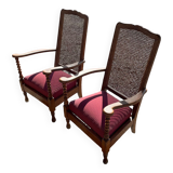Pair of armchairs