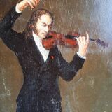 The Paganini Violin Player