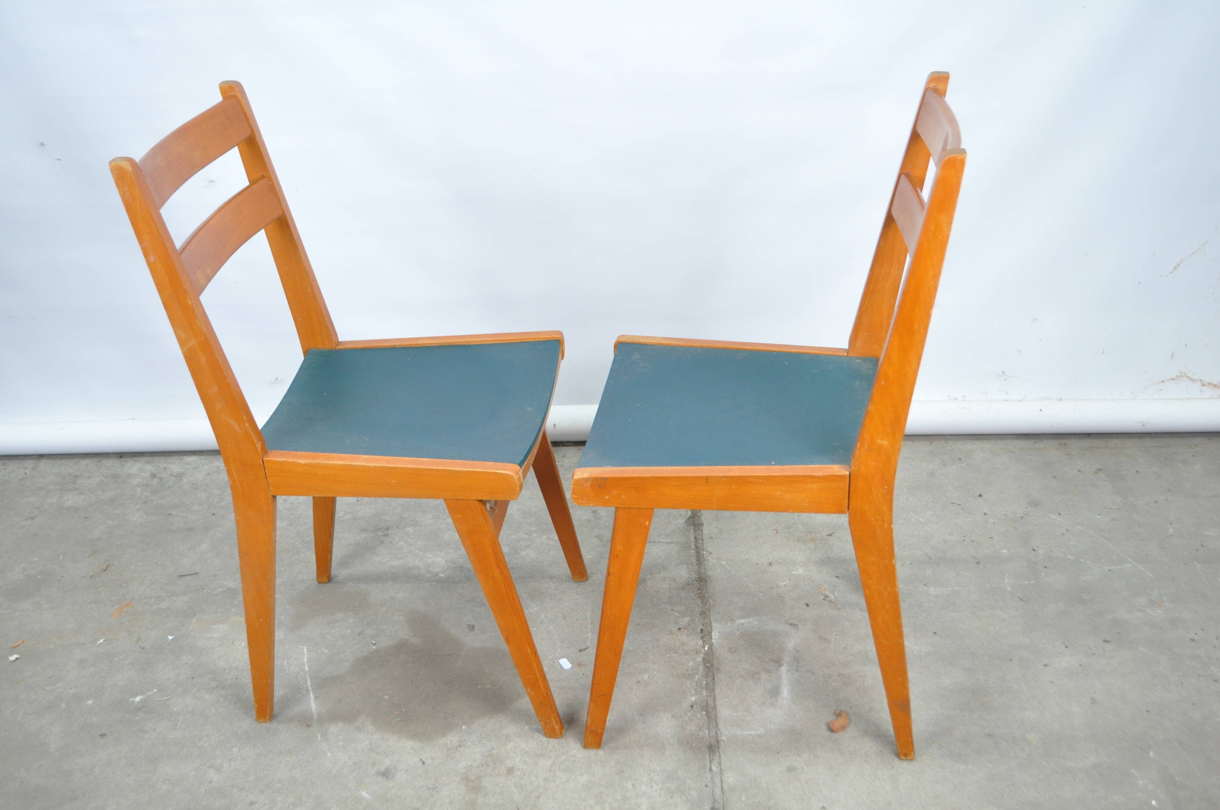 Beech chairs 1950