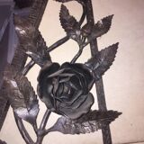 Wrought iron mirror