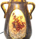 Georges Pelletier resin lamp for Accolay, 1970