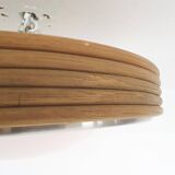 Doria bamboo ceiling light, Germany 1950's