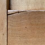 Parisian wardrobe art deco wood brut