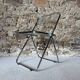 4 folding chairs model PLIA by Giancarlo Piretti for Castelli