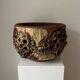 Large Danish Brutalist Stoneware Bowl by Bodil Marie Nielsen, 1970s