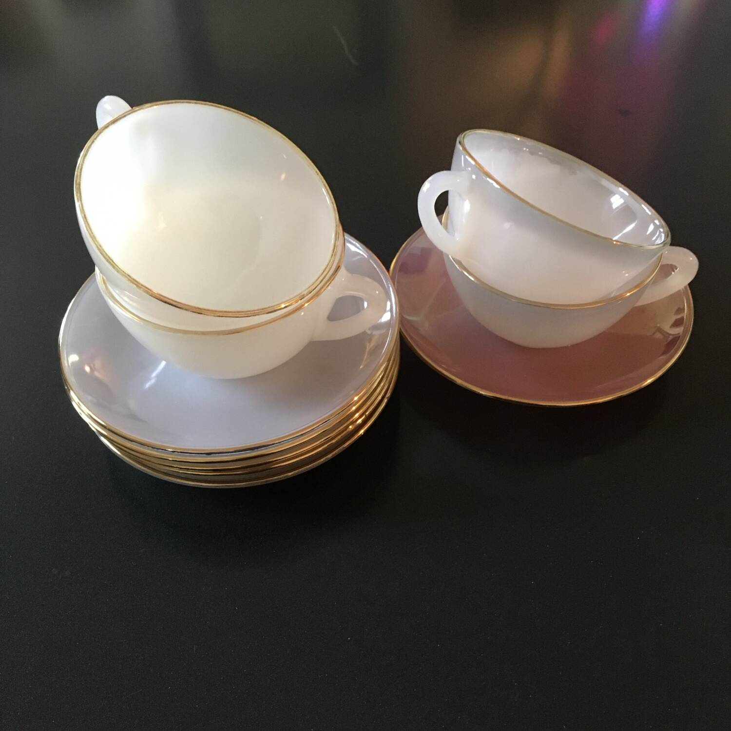 Green ceramic soup tureen