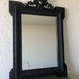 Old black patina mirror  65x96cm
