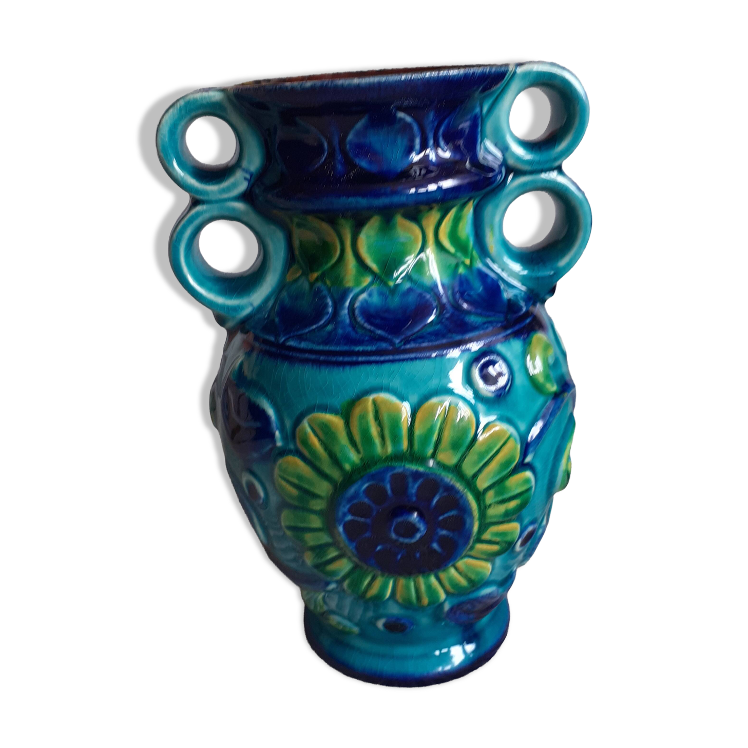 Vase vintage en céramique Germany