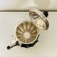 Art Deco teapot CHRISTOFLE early 20th century in silver-plated metal with hallmark