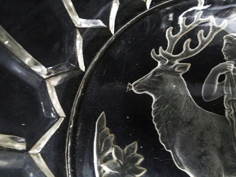 J4W Ząbkowice - plate with Diana and the Deer
