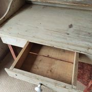 Antique solid wood desk – authentic charm