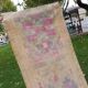 Vintage Turkish hallway rug 92x492 cm