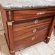 Small Empire dresser with columns detached in Mahogany late 19th century