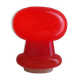 Lampe champignon space age en verre opalin