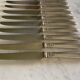 12 silver-plated metal knives. levert silversmith