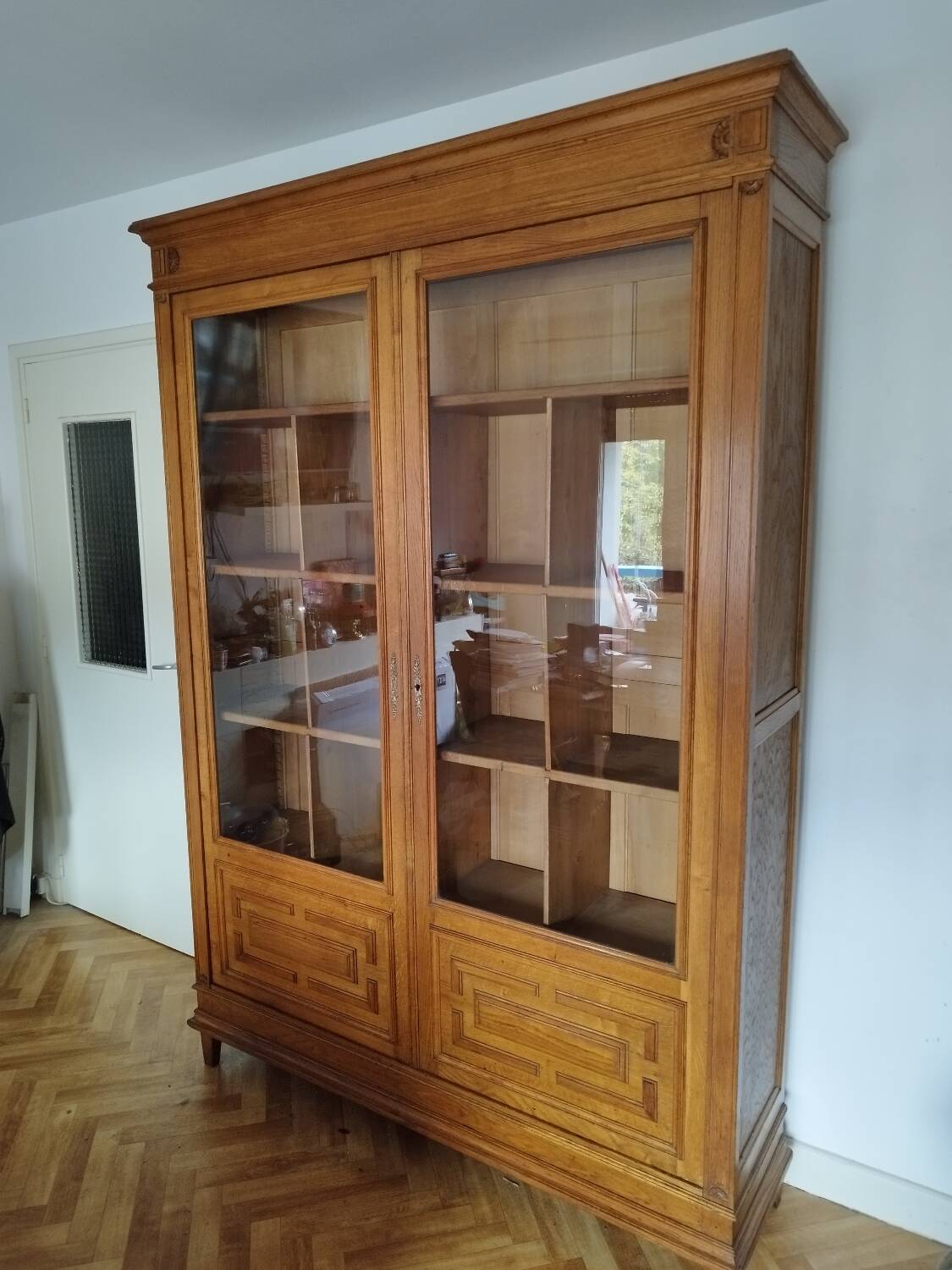 Large solid bookcase