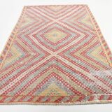 6x10 Scandinavian Vintage Kilim Rug, 200x312Cm