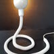Lampe serpent années 70