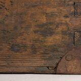Petit coffre ancien à armature métallique (c.1900) #3