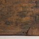 Small antique chest with a metal frame (c.1900) #3