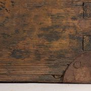 Petit coffre ancien à armature métallique (c.1900) #3