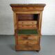 Secretary style Louis Philippe in walnut bramble