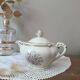 Porcelain teapot with floral and gold decoration, Old Royal Manufacture