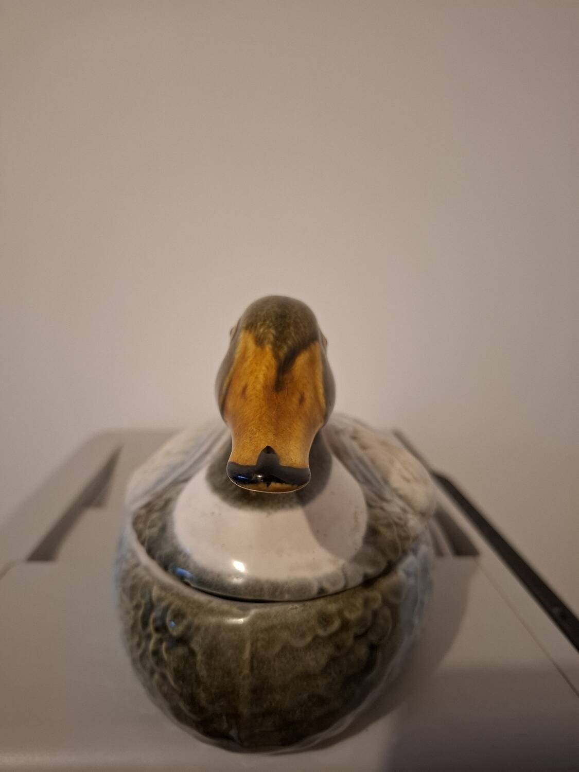 Ceramic duck terrine