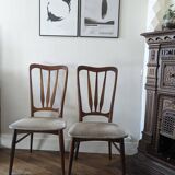 Set of 4 Scandinavian Nils Koefoed chairs