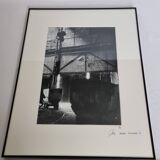 Industrial photography, disused factory, metallurgy, signed and numbered, 40 cm