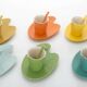 Coffee service Geneviève Lethu - Artist Palette model for 6 people