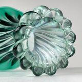 Vintage green Murano vase, Italy, 1970s
