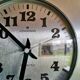 Horloge formica vintage pendule murale silencieuse carrée "Junghans argent"