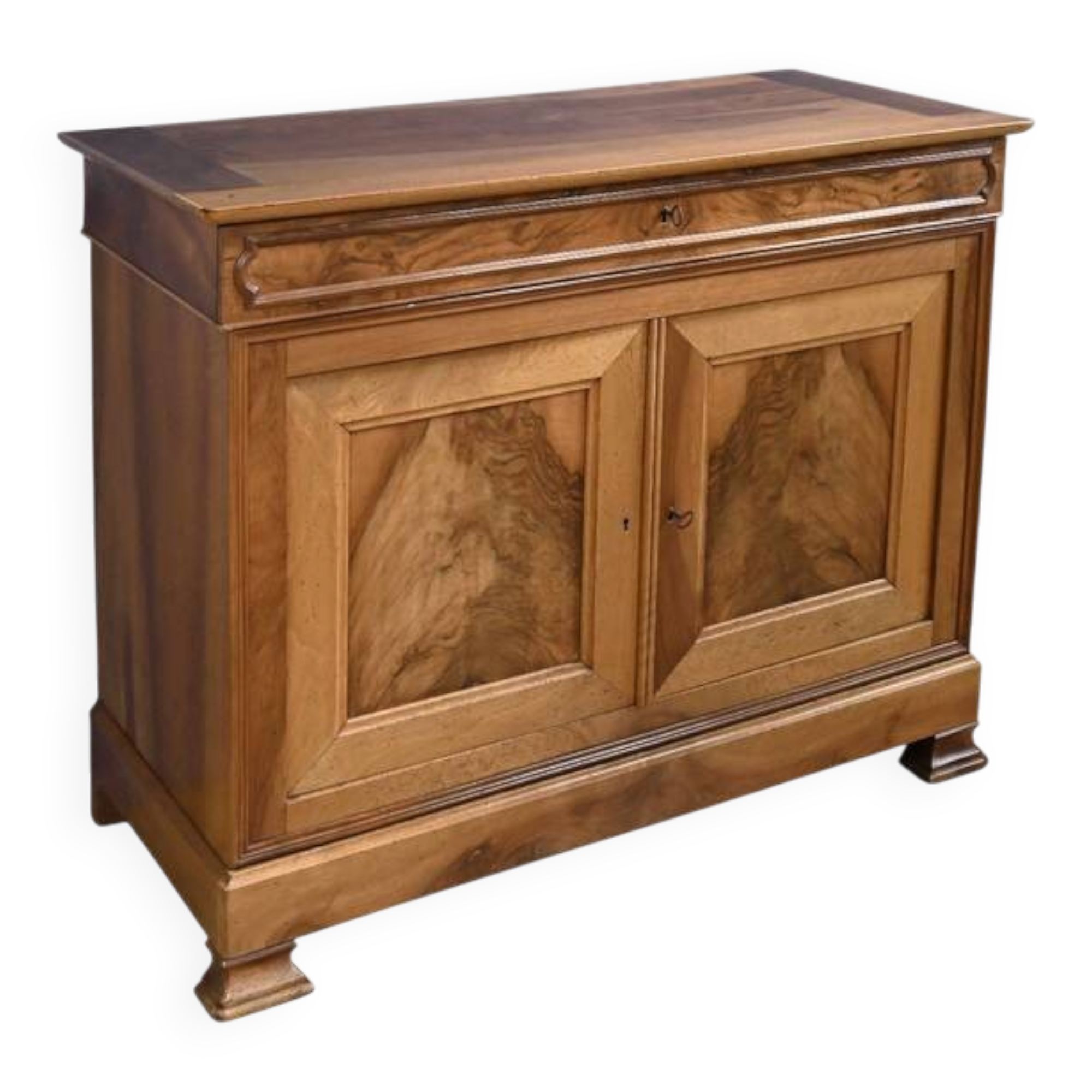 Walnut buffet sideboard, Louis-Philippe style – 1900
