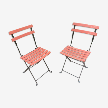 Garden folding chairs