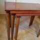 Scandinavian vintage gigognes tables