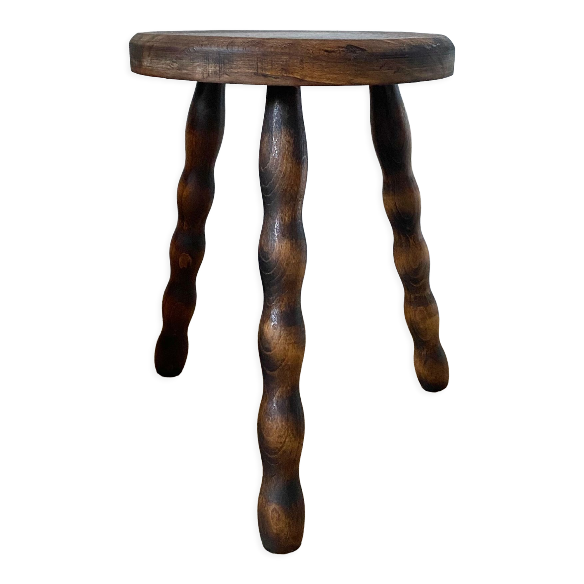 Vintage tripod stool