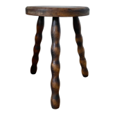 Vintage tripod stool