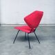 Set of Mid-Century Modern Low Side Chairs, Italy, 1950s