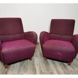 Fauteuils H-282 par Jindrich Halabala