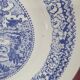 set of 4 flat plates ironstone