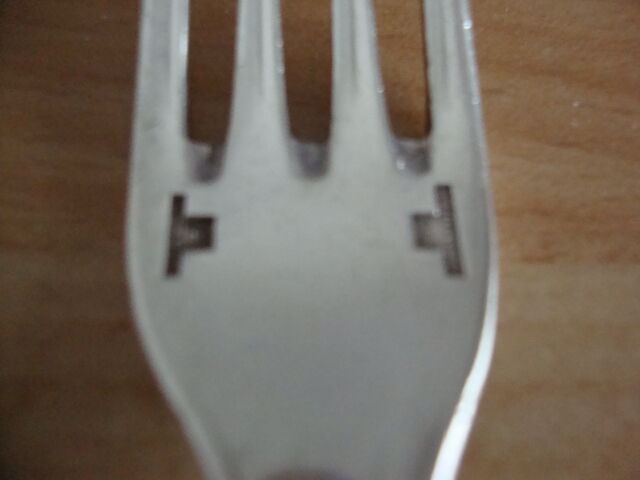 Christofle child cutlery in silver metal