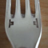 Christofle child cutlery in silver metal
