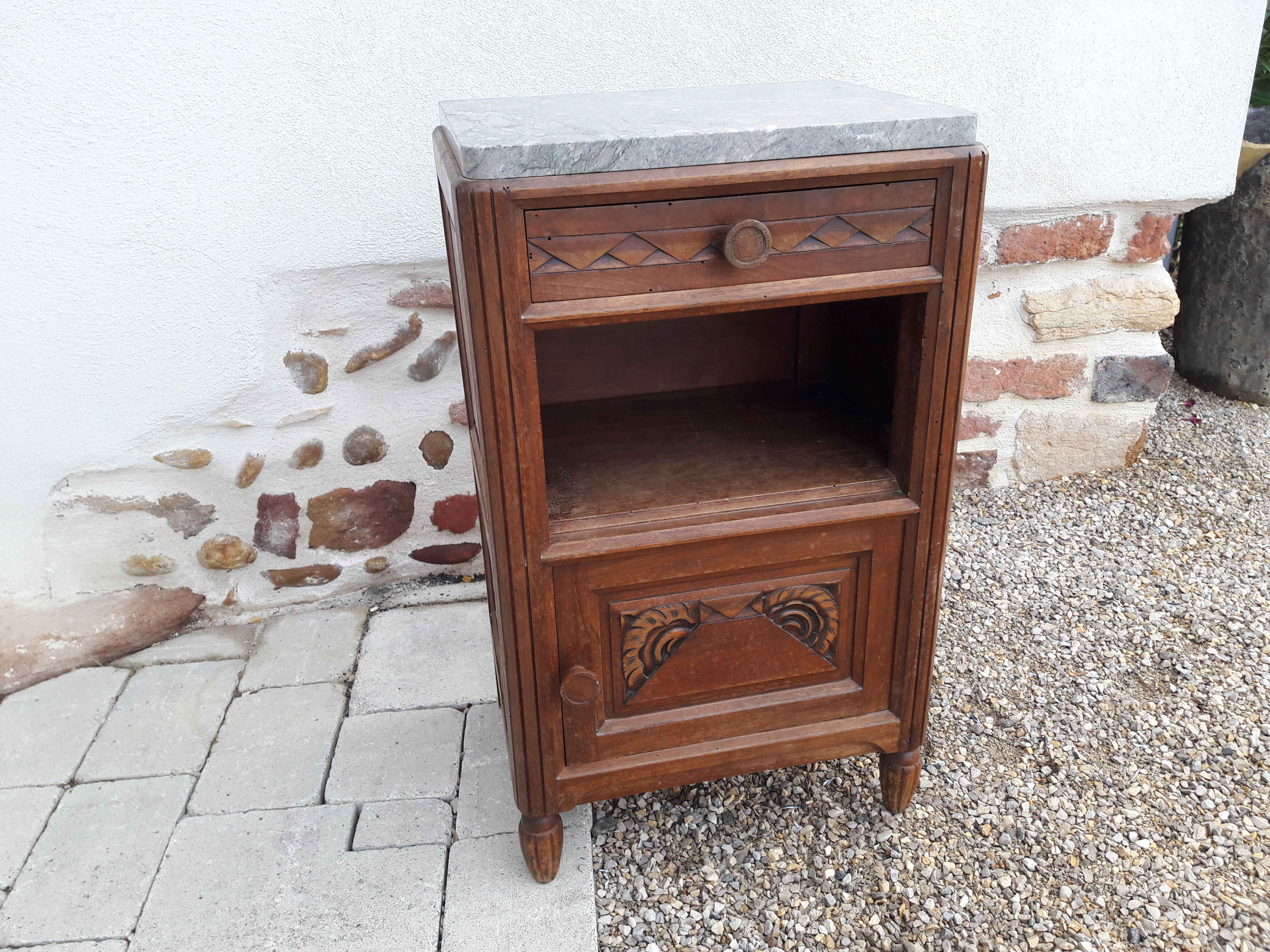 Art Deco bedside table