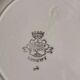 Set of 6 flat plates Longwy model Loridan – Antique earthenware from the late 19th to early 20th century.