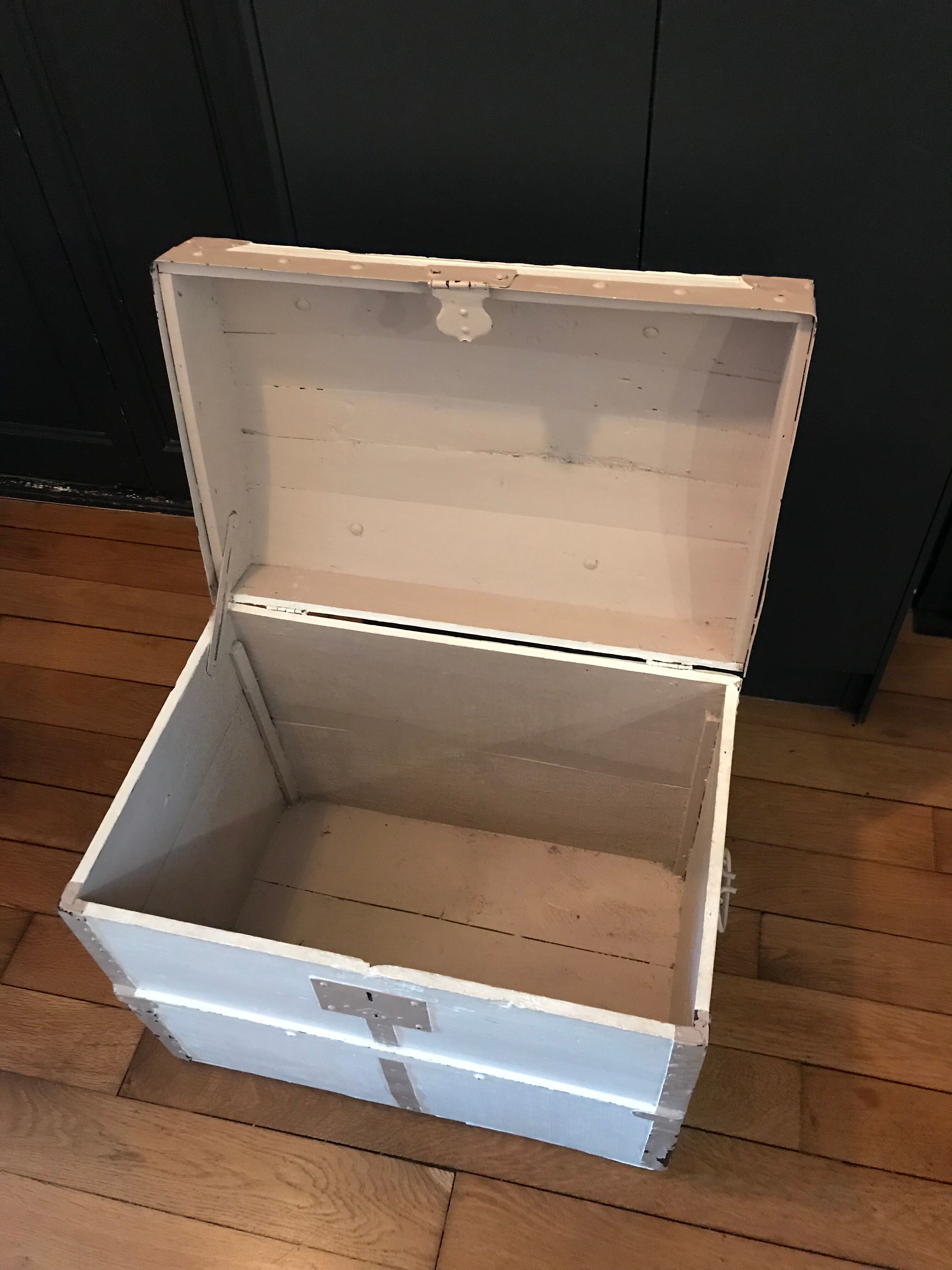 Ancient wooden trunk