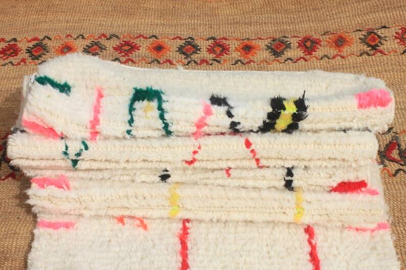 Handmade runner rug 300cm x 100cm