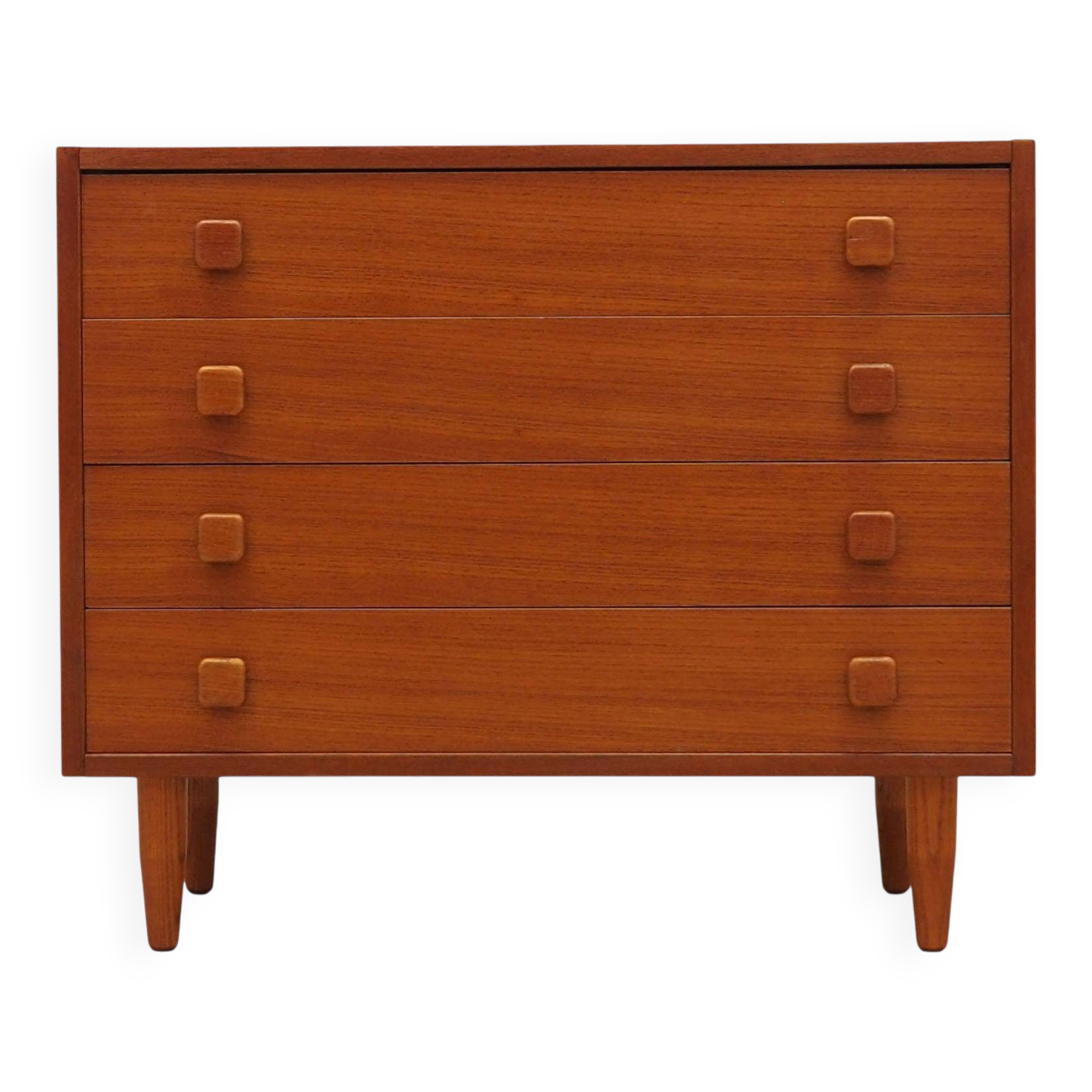 Teak chest of drawers, Danish design, 1970s, production: Denmark