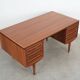 Teak desk, Danish design, 1960s, designer: J. Svenstrup